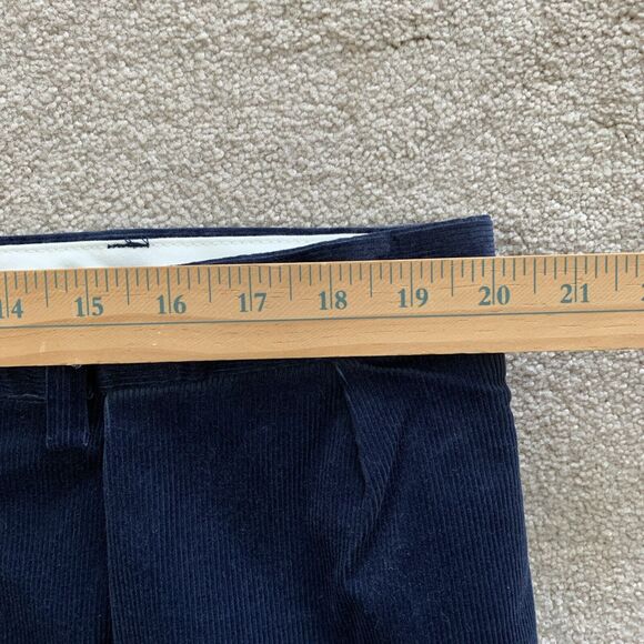 NWT‎ Polo Golf Ralph Lauren Blue Fairway Cotton Elastane Corduroy Pants 40x27 - Picture 3 of 12